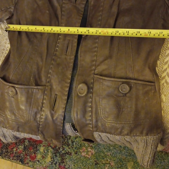 Mackage Lamb Leather Jacket Women’s Size M - Picture 15 of 16